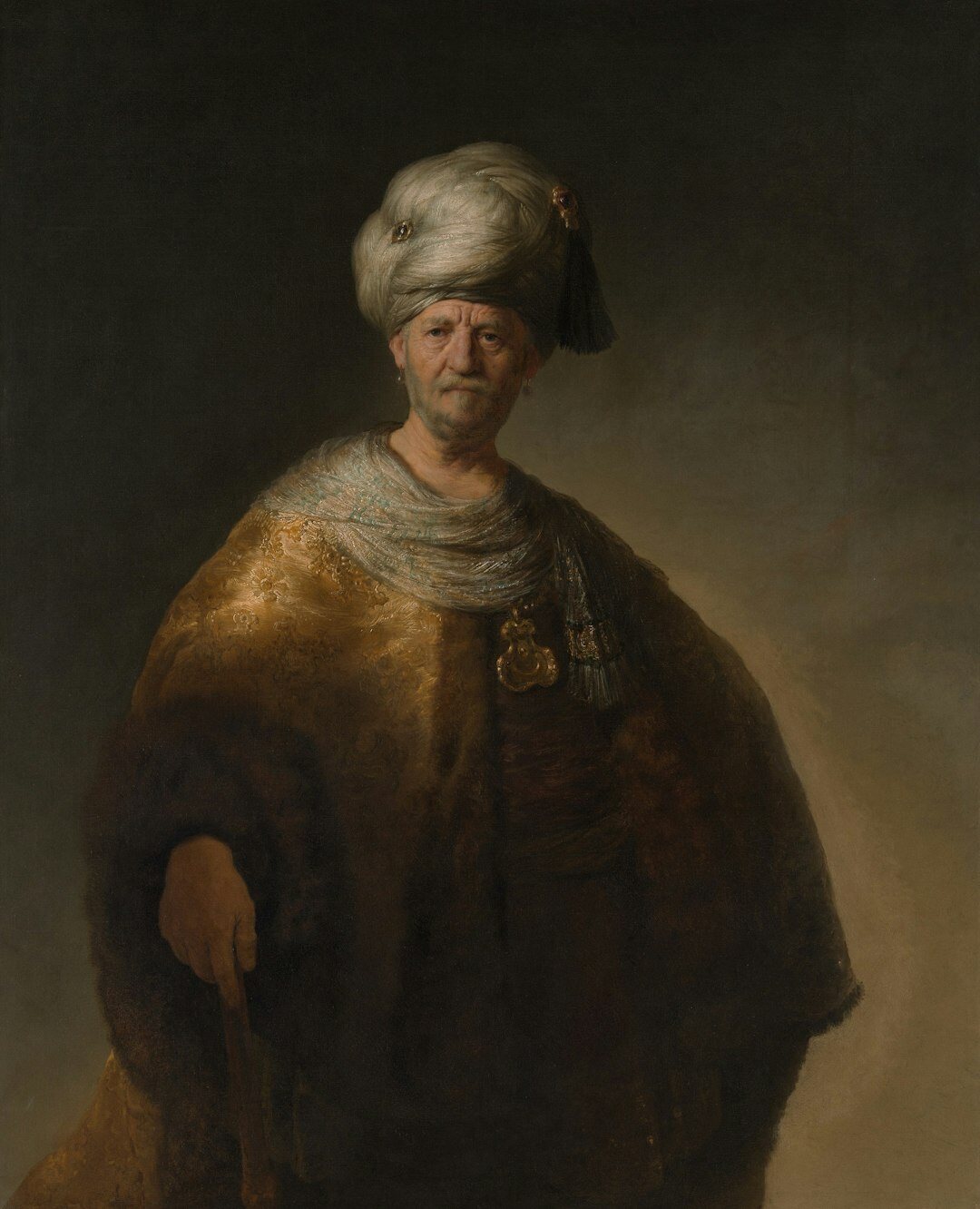 Portrait of a smiling Dutch civil servant in his fifties